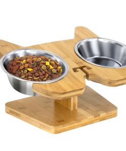 Tazones inclinados para perros CREHNIL para bulldogs