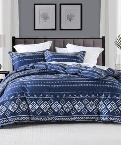 Juego de Funda de Edredón Boho CozyDH Queen Size - 100%