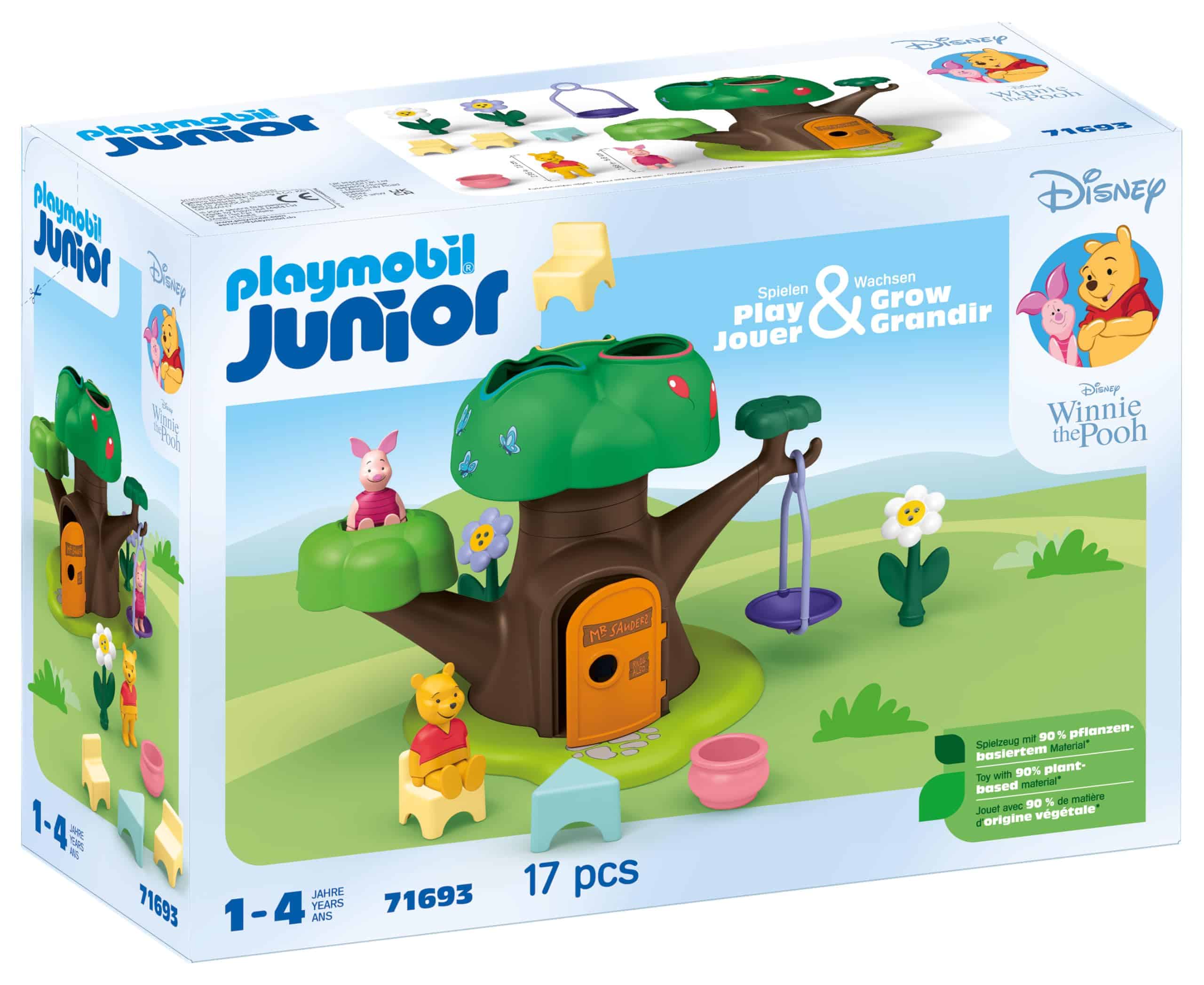 Playmobil Junior & Disney: Casa del árbol de Winnie the - Imagen 3