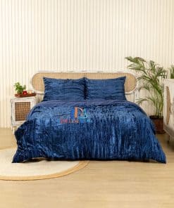 Juego de Funda de Edredón de Terciopelo Crushed Ultra-Luxe