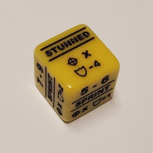 Paquete de 20 Dados Modificadores de Movimiento Alpha - Imagen 5