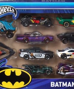 Paquete de 10 Autos de Juguete Hot Wheels con Temática de