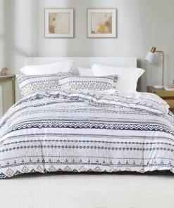 Funda de Edredón Boho CozyDH Tamaño King - 100% Algodón