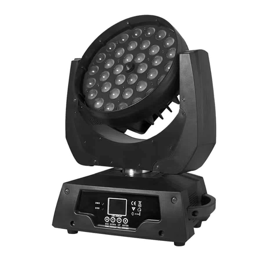 Luz de Cabeza Móvil de Lavado de Zoom Led 36x18W RGBWAUV - Imagen 3