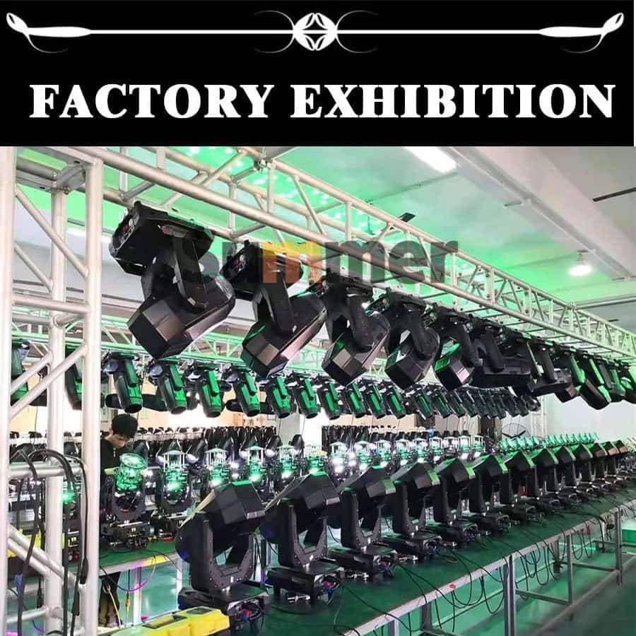 Luz de Cabeza Móvil de Lavado de Zoom Led 36x18W RGBWAUV - Imagen 10