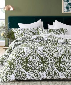 PERHOM Funda de edredón Queen - Funda de edredón Queen de