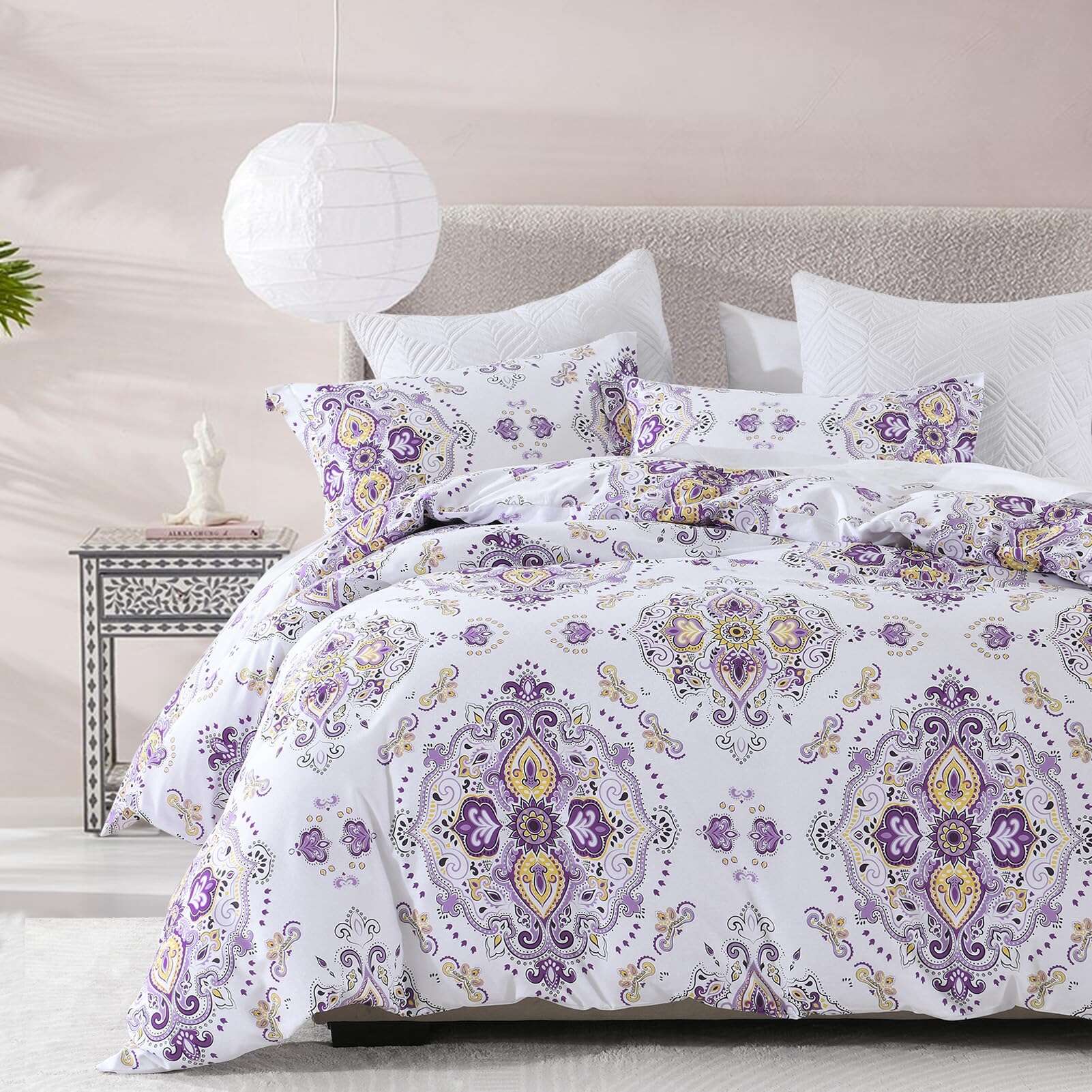 Y-PLWOMEN Funda de Edredón King - Funda de Edredón