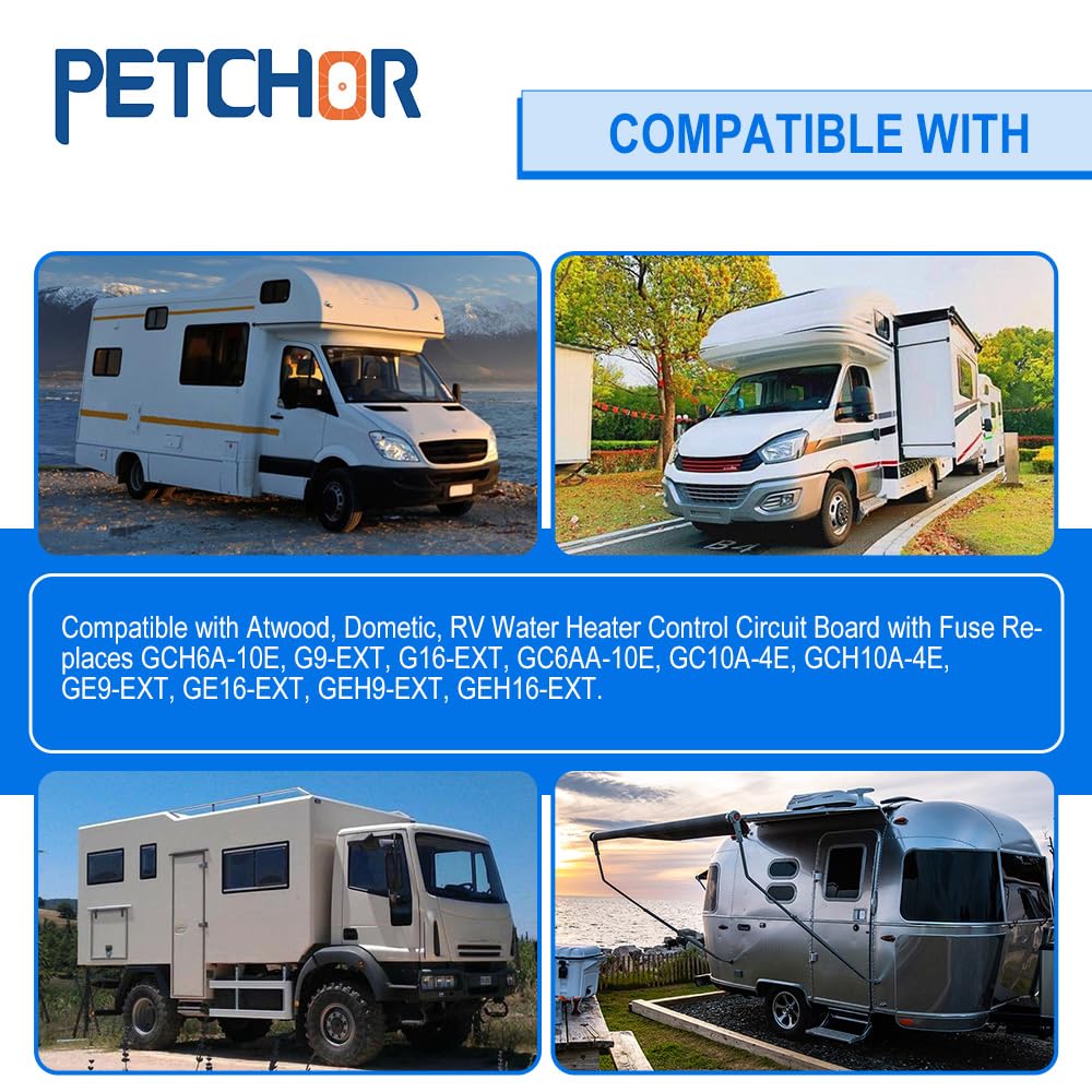 Placa de Circuito de Encendido para Calentador de Agua RV - Imagen 8