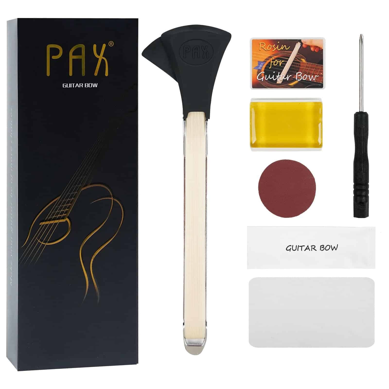 Guitar Bow, 2 en 1 para Guitarra, Crea Sonidos de Cello y