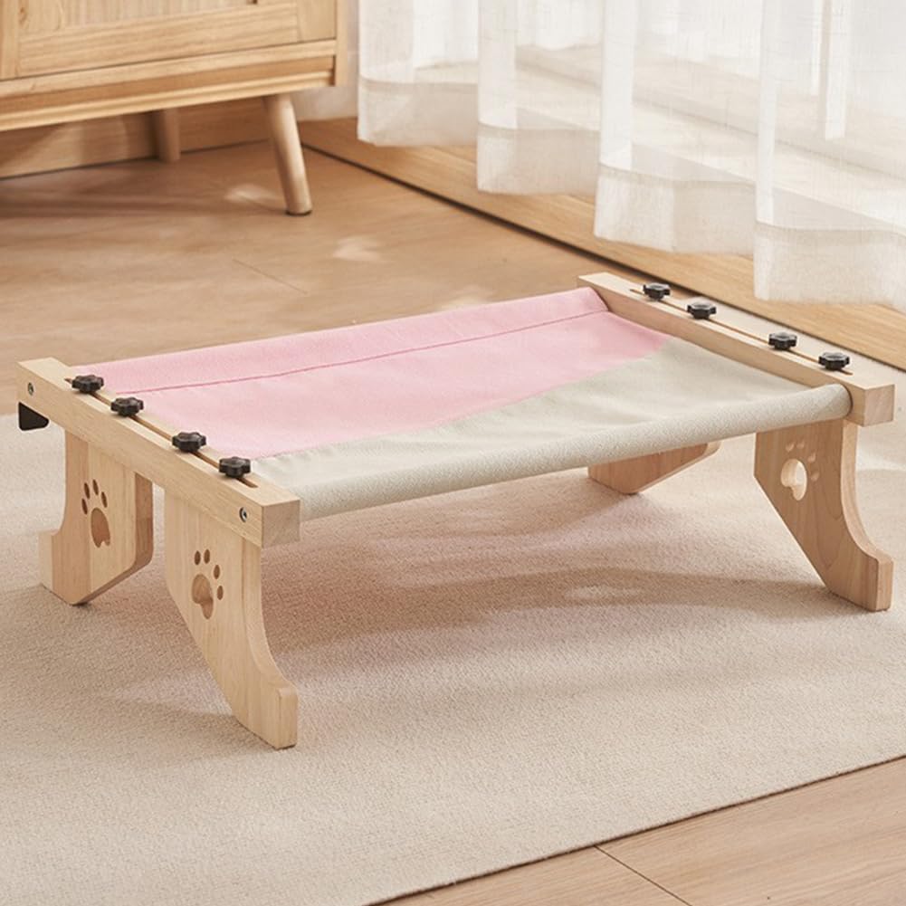 Percha de Ventana para Gatos en el Borde Duradera Ajustable