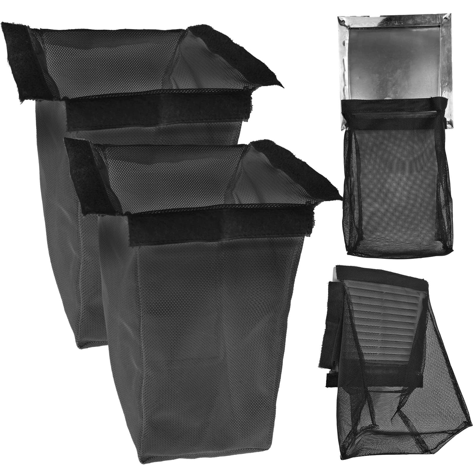 Bolsa para pelusa de secador para ventilación exterior