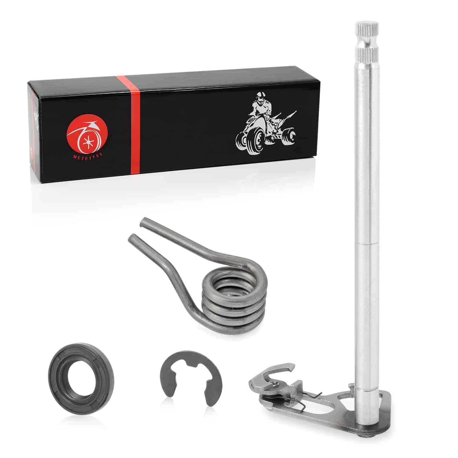 Eje de cambio de marchas con sello y muelle para Yamaha