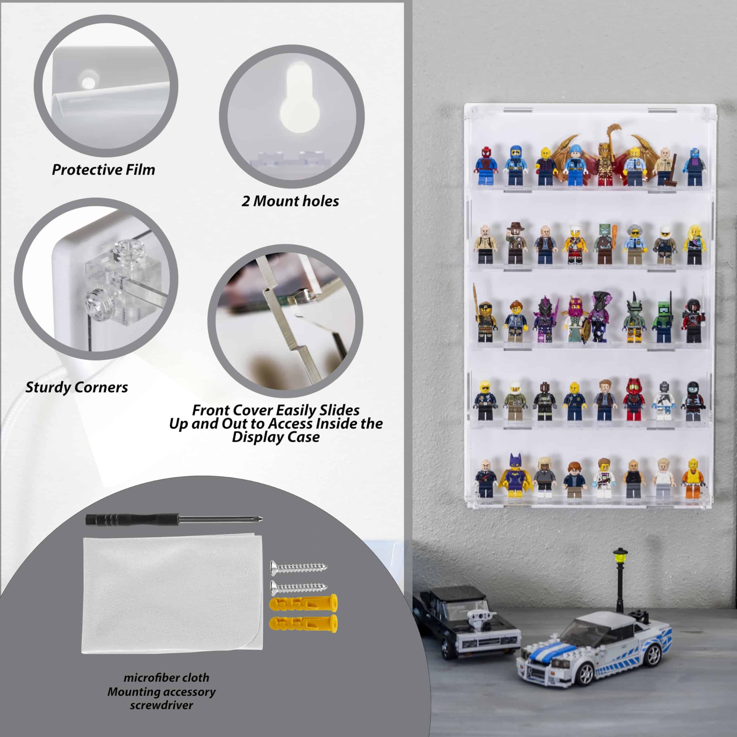 Vitrina de Acrílico para Figuras de Lego - Gabinete - Imagen 3
