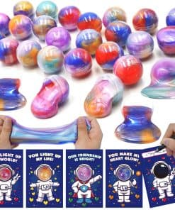 28 Paquete de Regalos de San Valentín para Niños Tarjetas