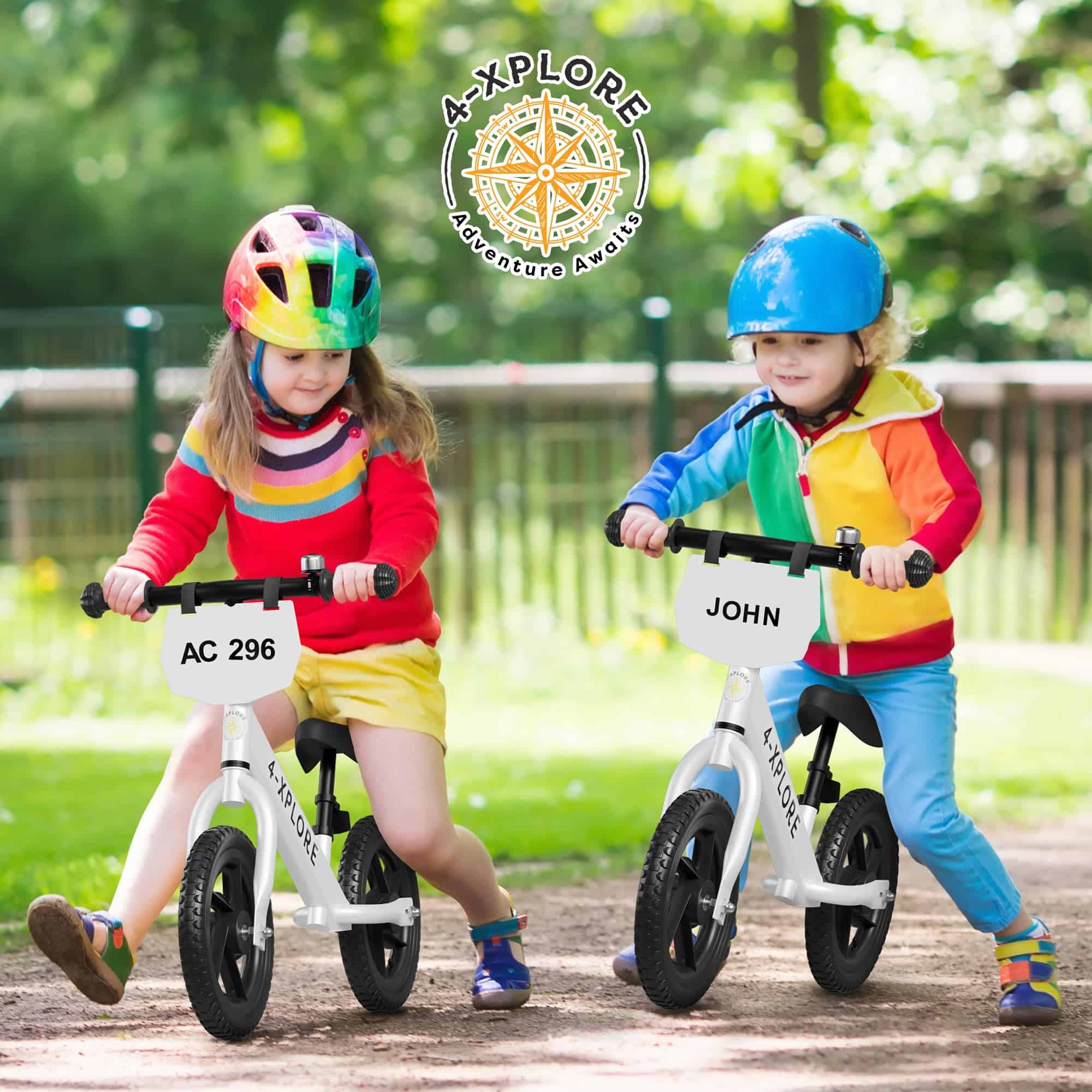 Bicicleta de Equilibrio Ajustable 4-Xplore para Niños de - Imagen 8