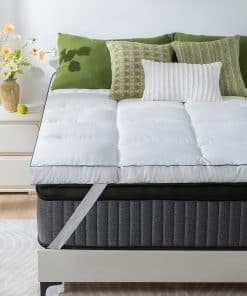 Sobrecolchón Queen Rose tamaño individual, topper de