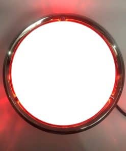 Emblema LED Rojo para Parrilla delantera de Coche