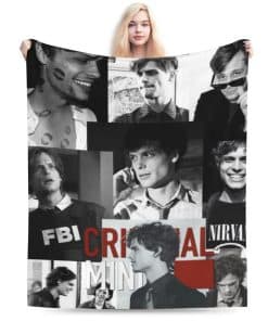 Manta de Franela Suave CRISTOFANO Matthew-Gray-Gubler para