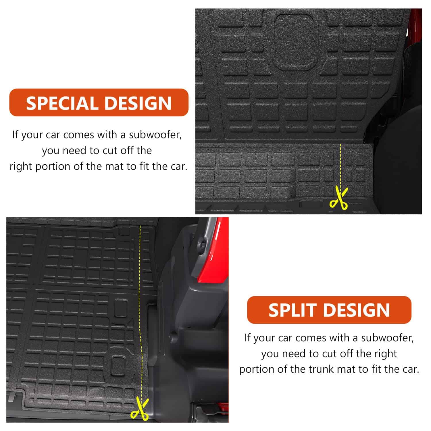 Tapete de Carga Compatible con Jeep Wrangler JL 4XE 4 - Imagen 4