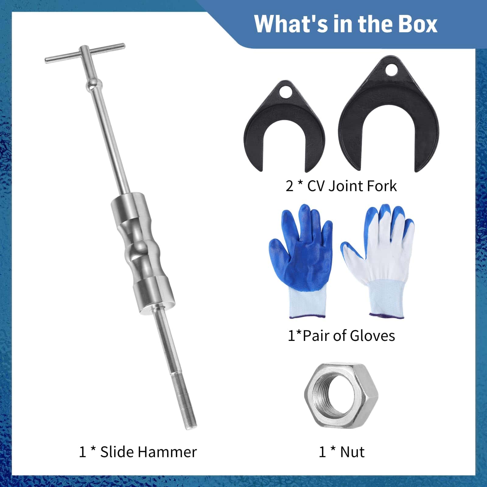 Kit de Extracción del Eje de Transmisión Interno Lnrueg, - Imagen 6