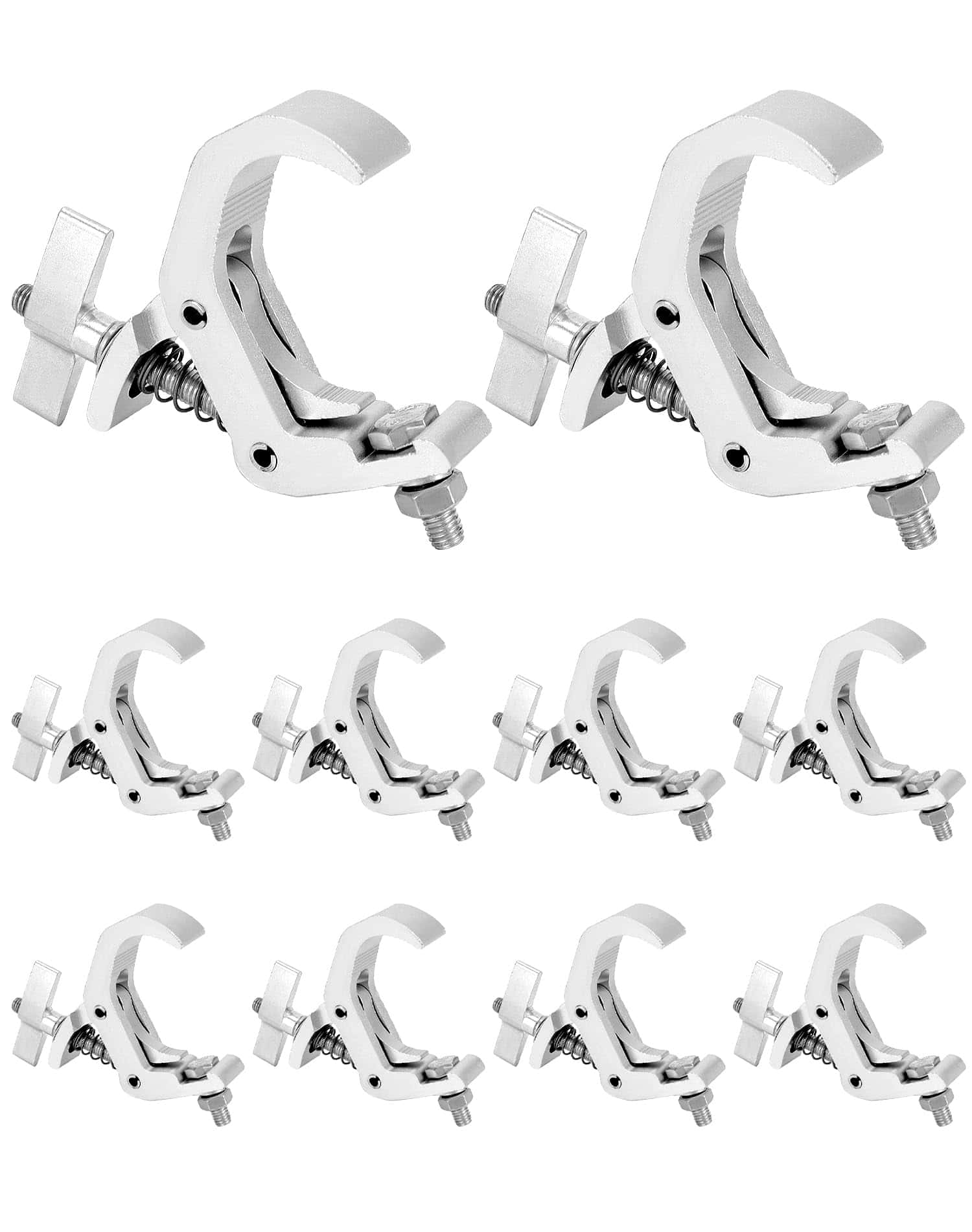 Abrazadera de Truss para Luces de Escenario QWORK, Paquete