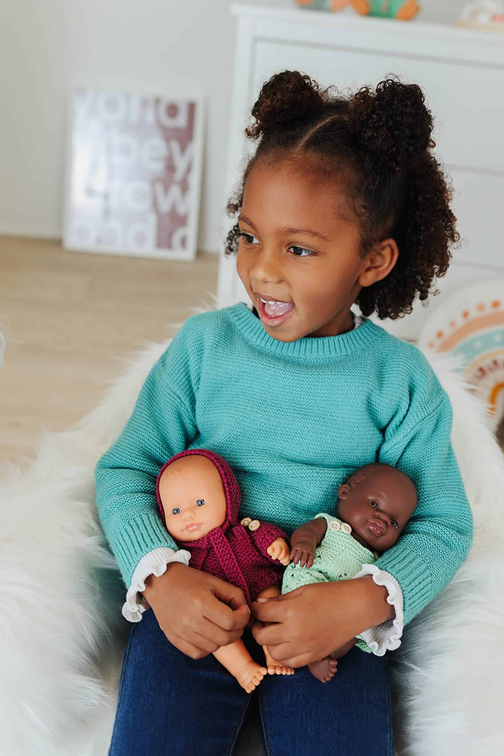 Muñeco Miniland 8 1/4'' Niño Caucásico con Ropa (Bolsa de - Imagen 4