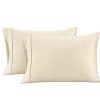 2 Fundas de Almohada de Algodón, Tamaño King, Juego de 2