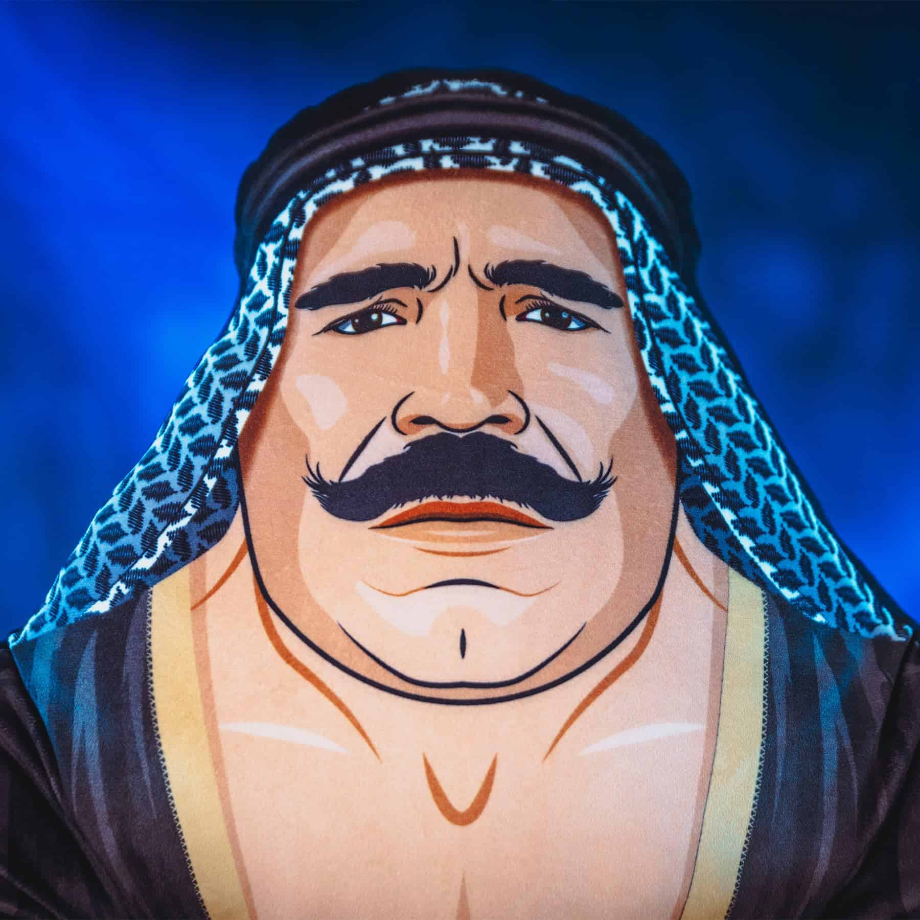 Peluche Bleacher Creatures WWE Iron Sheik 24" Bleacher - Imagen 7