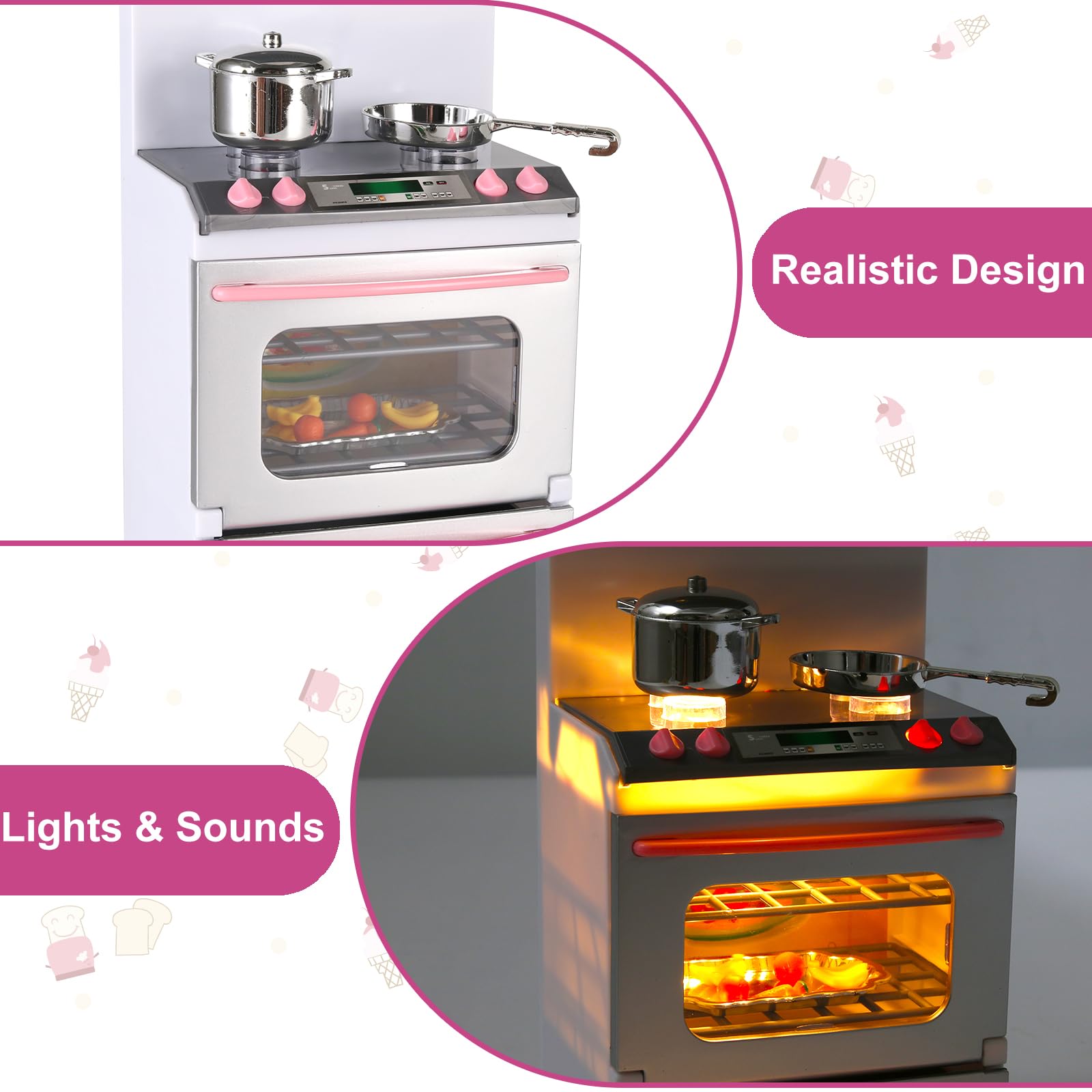 Set de Cocina de Muñecas para Niños, Mi Casa Moderna de - Imagen 5