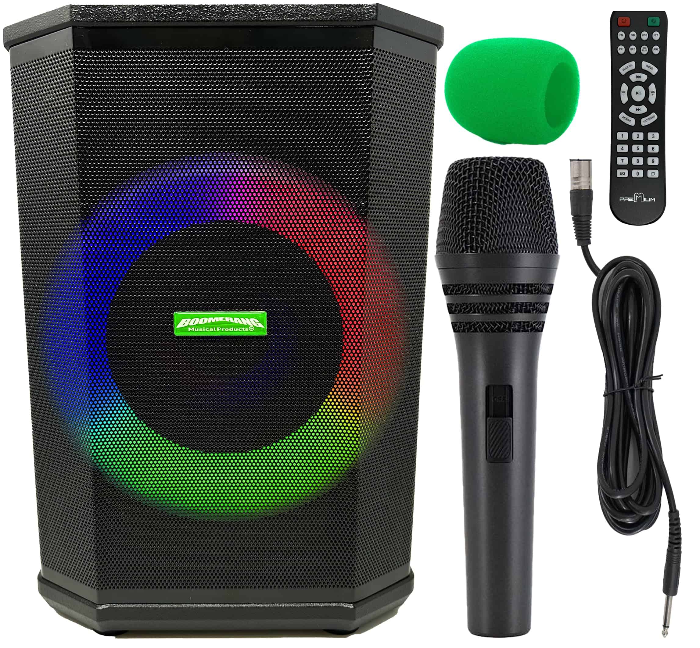 Paquete Boomerang Looper BoomBoxx - Altavoz de 8 Pulgadas