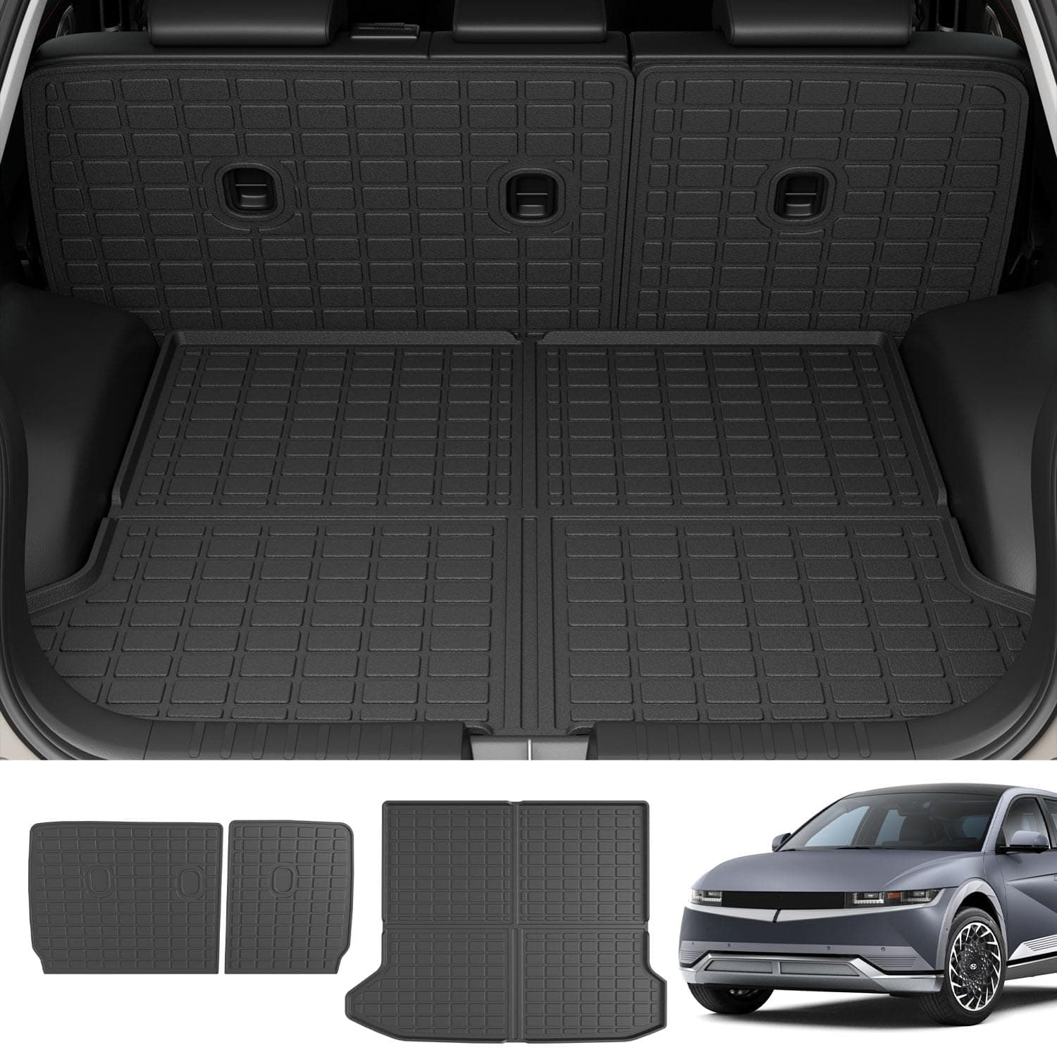 Powoq Cargo Mat Compatible con Hyundai Ioniq 5 2022-2024