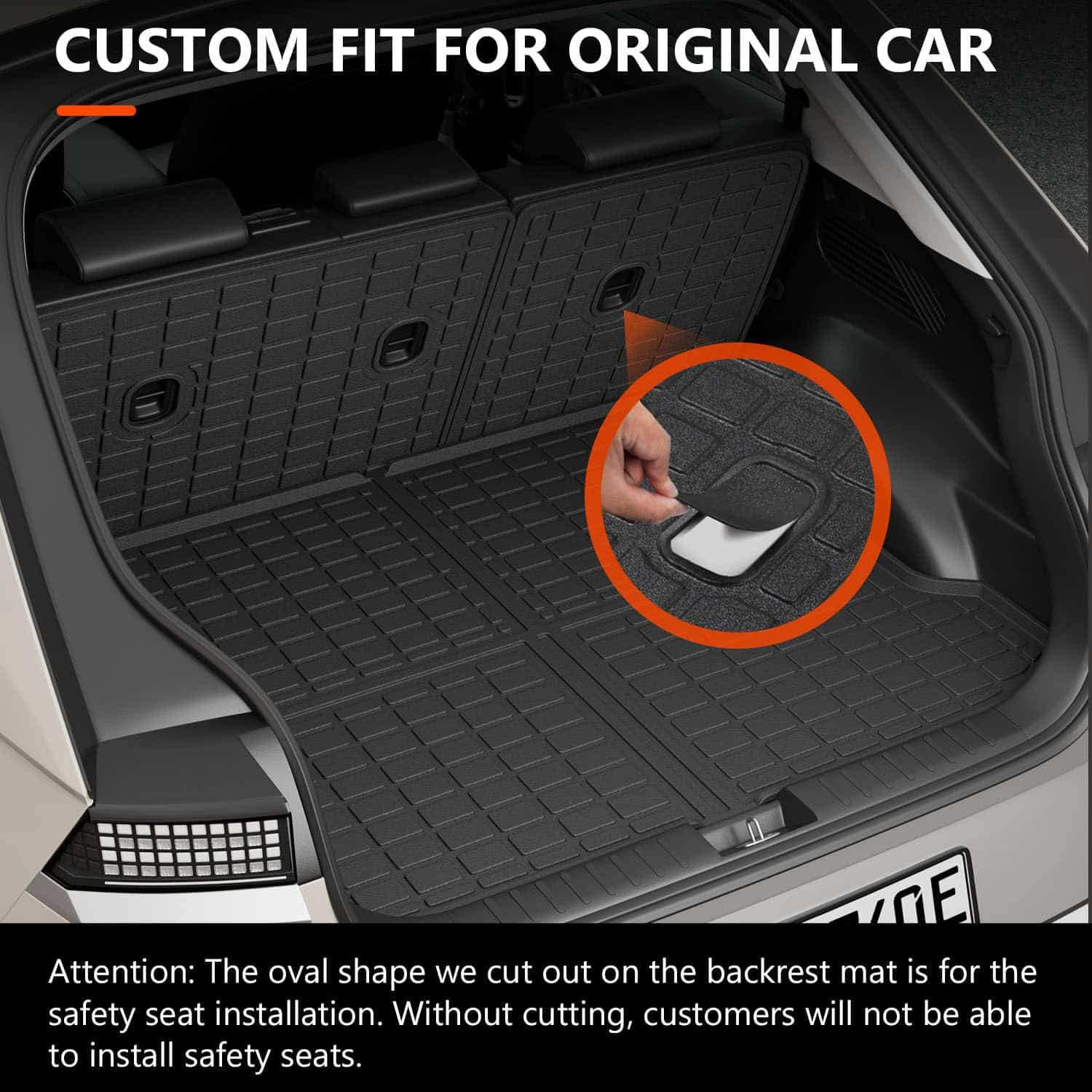 Powoq Cargo Mat Compatible con Hyundai Ioniq 5 2022-2024 - Imagen 3