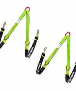 Correa en V para remolque de eje Mimanchi 2" x 6', Paquete