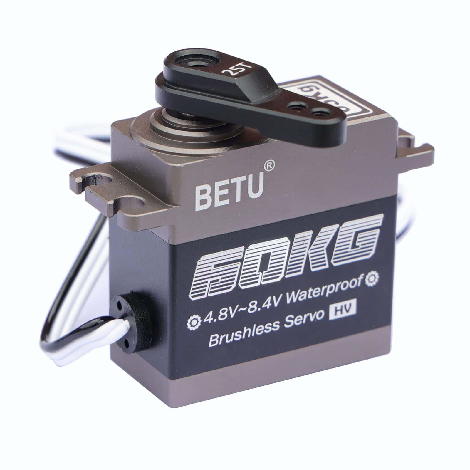 Servo Brushless BETU 60kg, Servo de Alta Velocidad, Servo