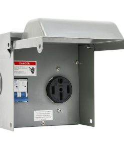 Panel de salida de corriente temporal Kinchoix,