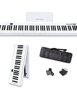 Piano Electrónico Plegable MAGICON BX20S de 88 Teclas,