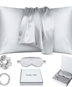 Funda de Almohada de Seda 100% Morera ANNICA para Cabello y