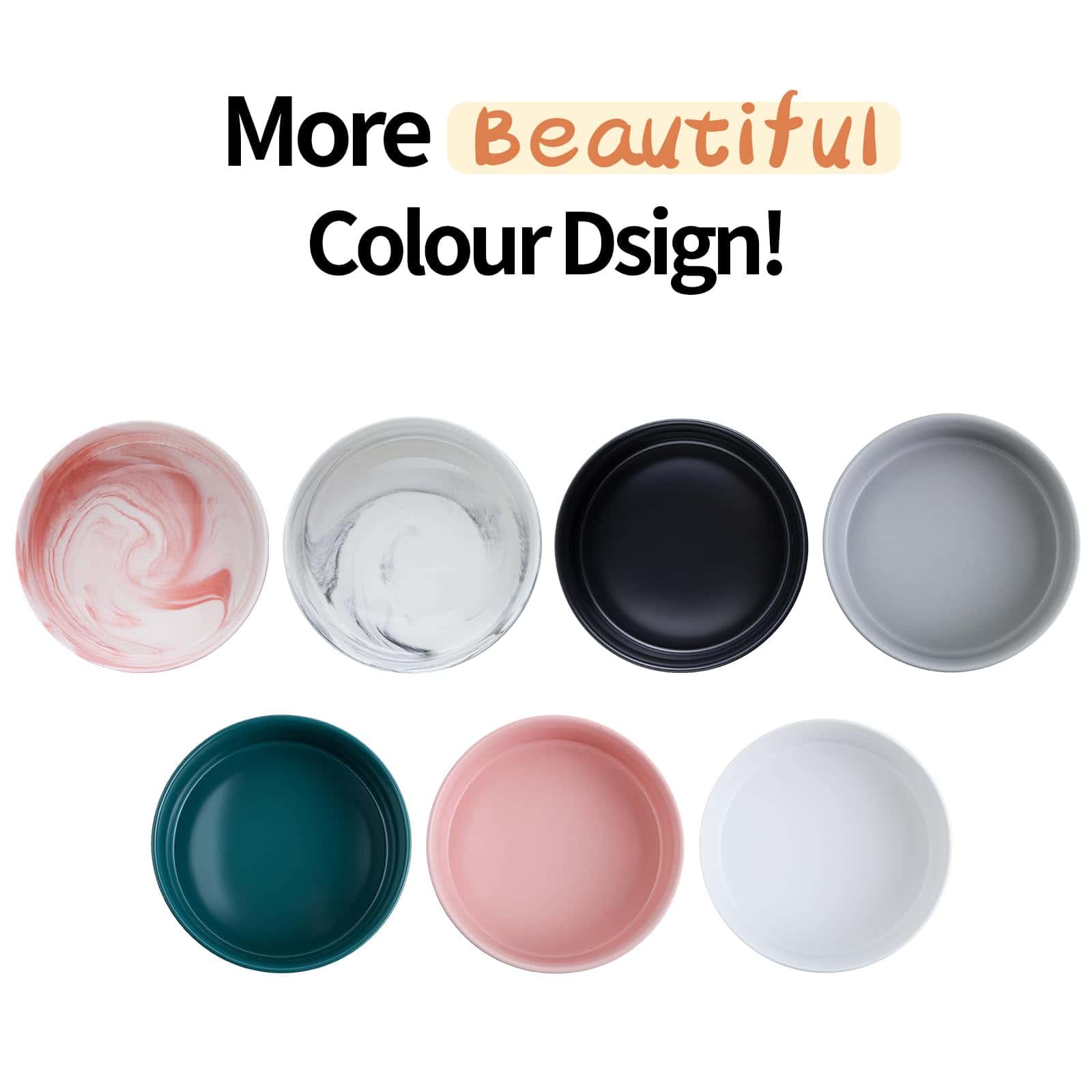 Tazón de Perro Gris de Cerámica para Razas Medianas y - Imagen 7