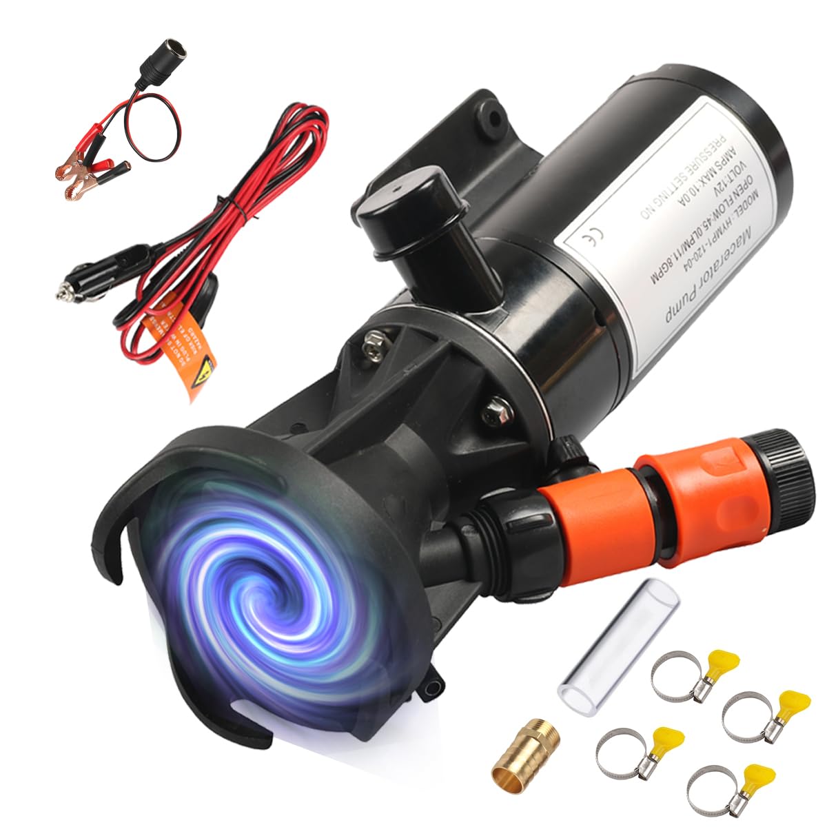 Bomba Trituradora Iqihui para RV de 12v -12 Gpm Bomba de