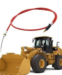 Cable del acelerador de la cargadora de dirección