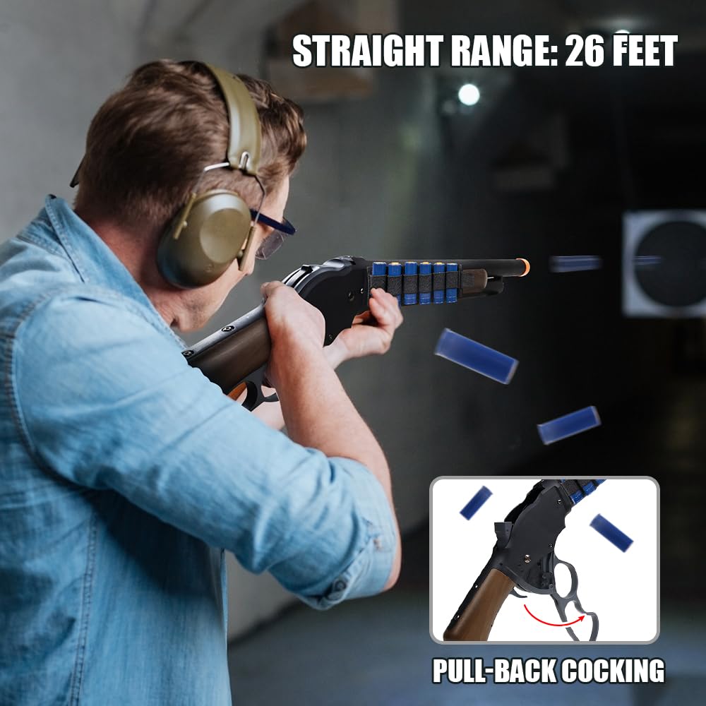 PISTOLAIFY M1887 EVA Empty Shell Ejection Toy (26- - Imagen 6