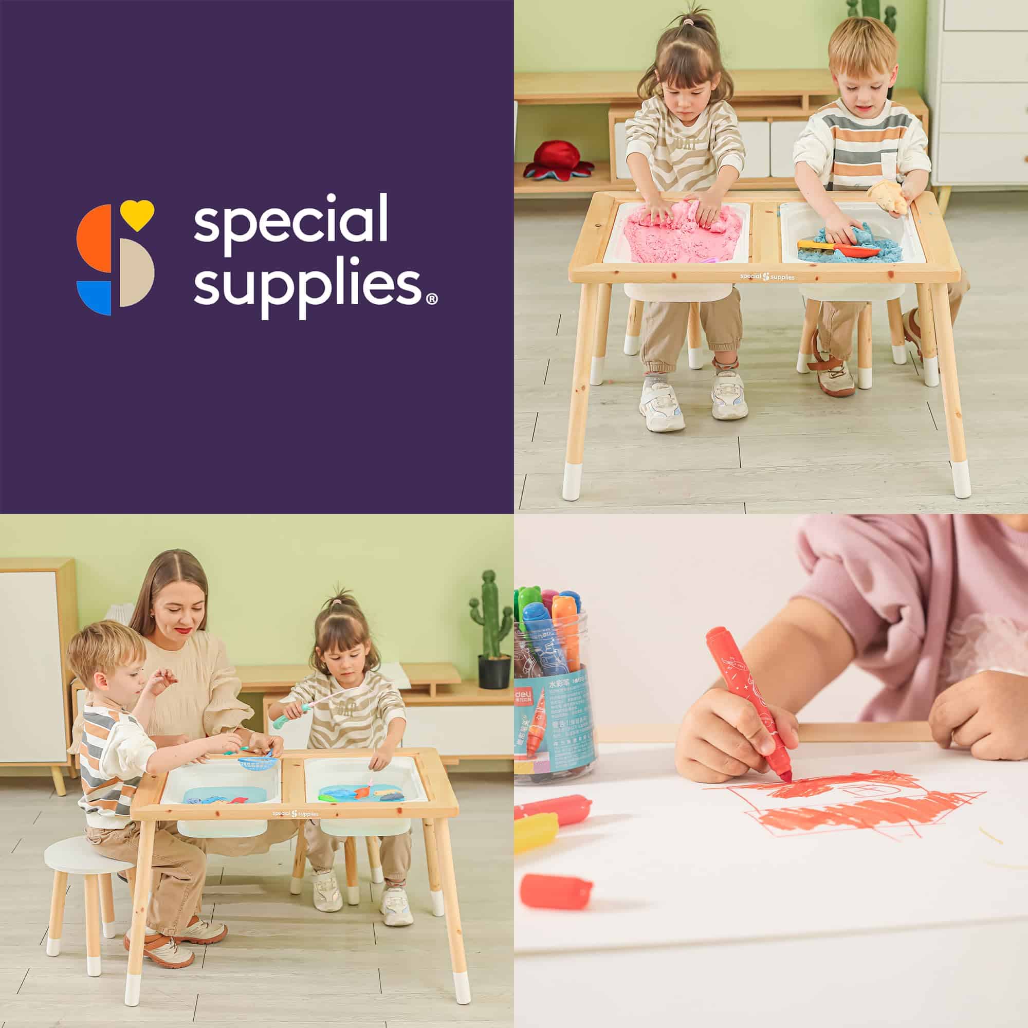 Mesa Sensorial para Niños Special Supplies con - Imagen 8