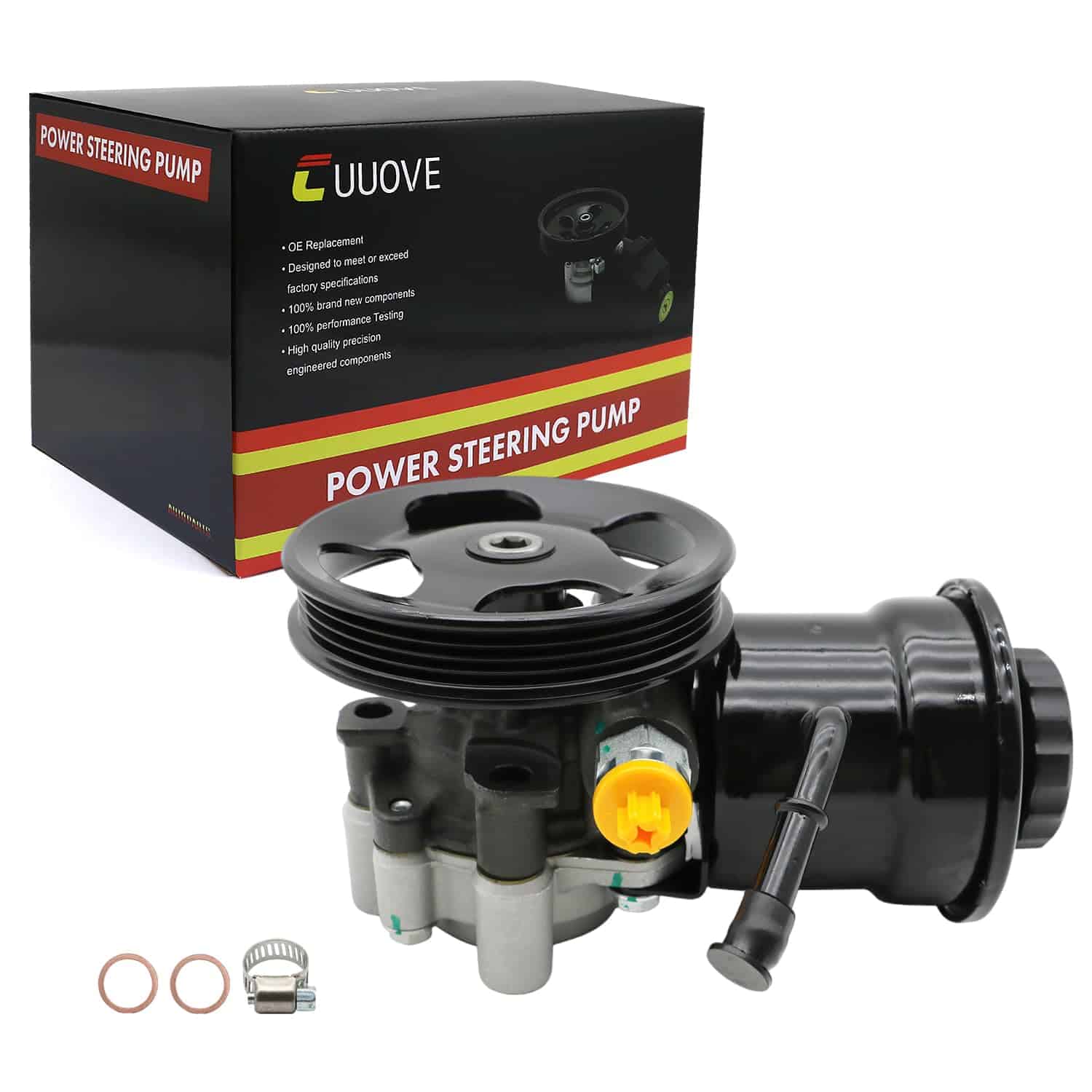 Bomba de dirección asistida Cuuove 21-5248 con ensamblaje