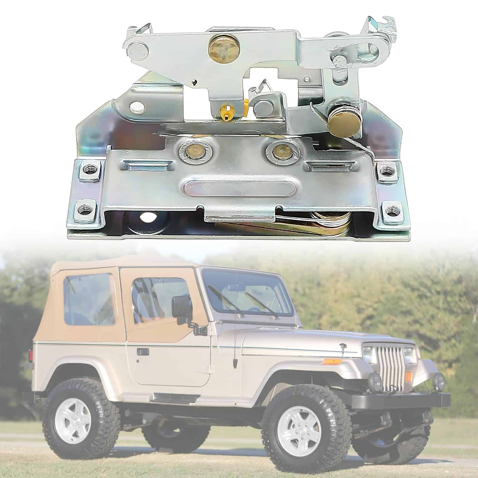 Actuador de cierre de pestillo de puerta completa delantero