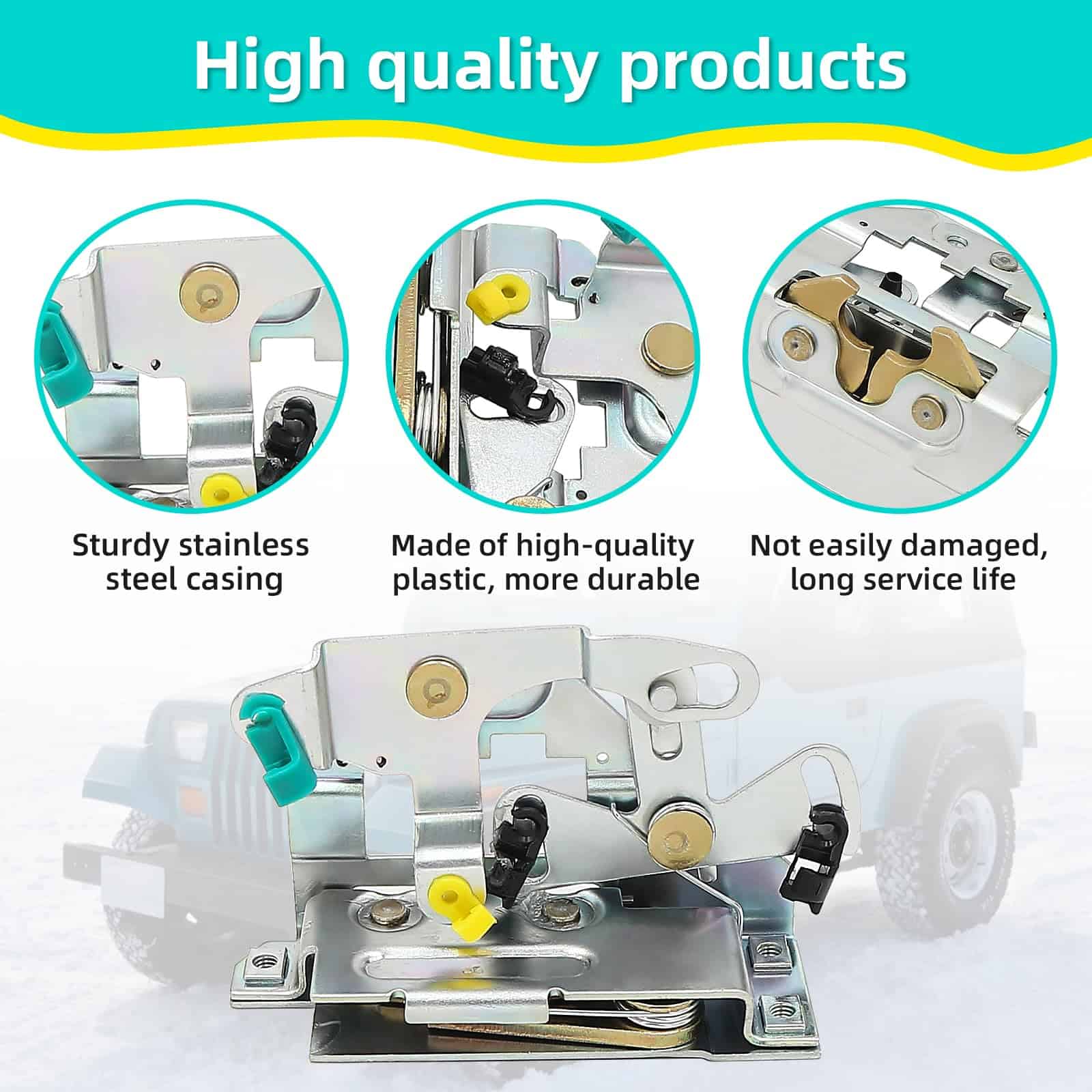 Actuador de cierre de pestillo de puerta de 1/2 mitad - Imagen 4