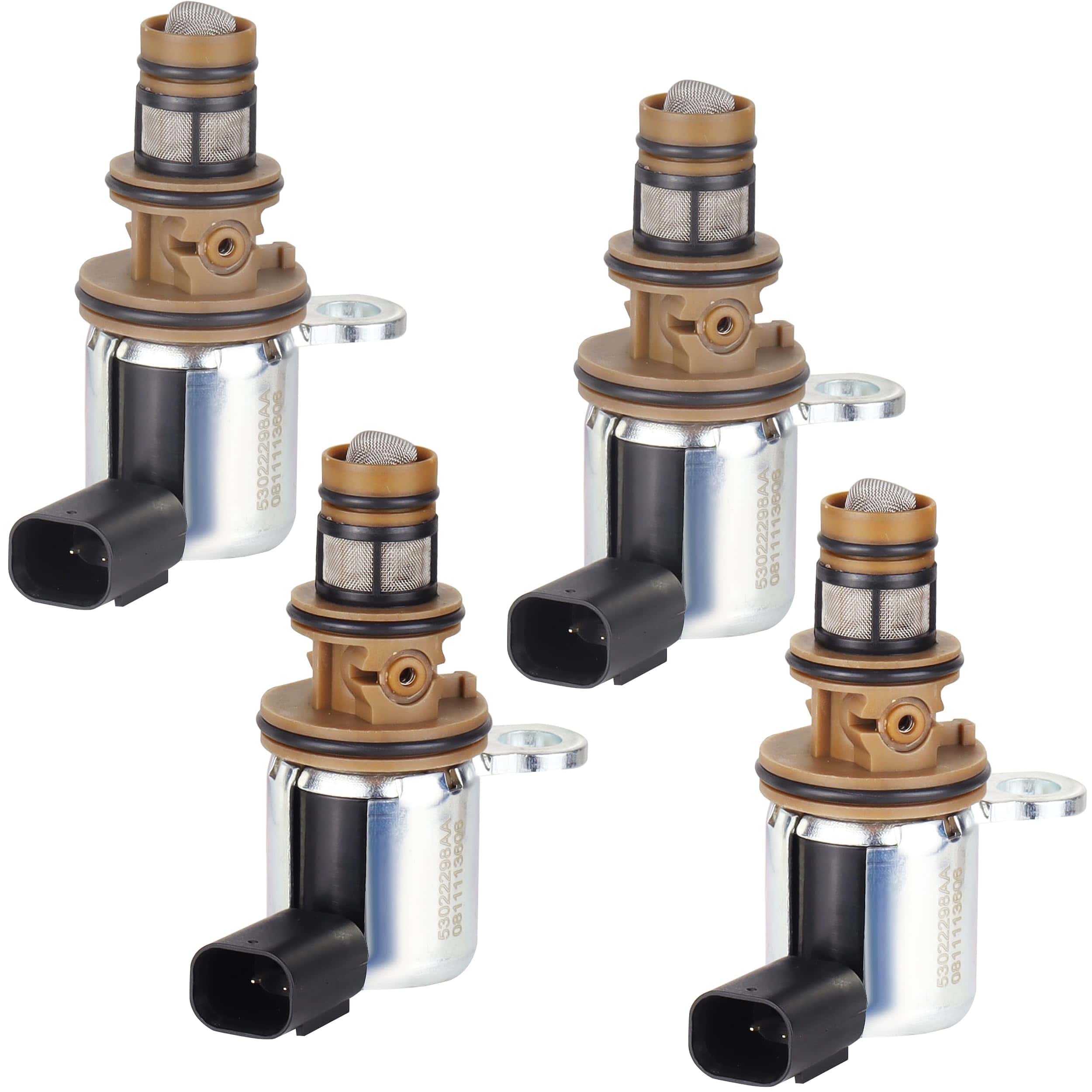 4PCS 53022298AA Solenoide del sistema de desplazamiento
