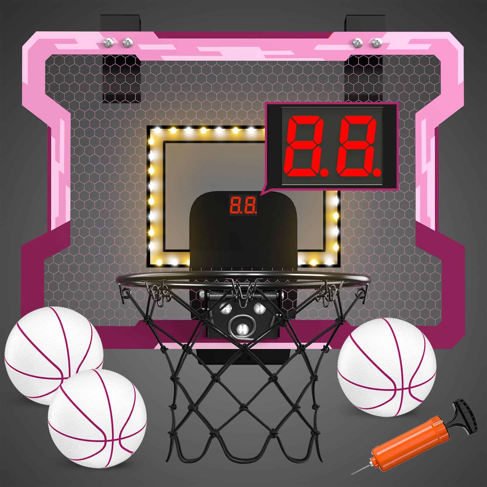 HYES Mini Canasta de Baloncesto Interior con