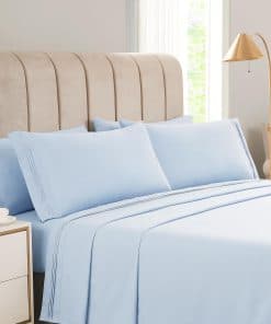 Juego de Sábanas KKN para Cama Queen - Set de 6 Piezas de