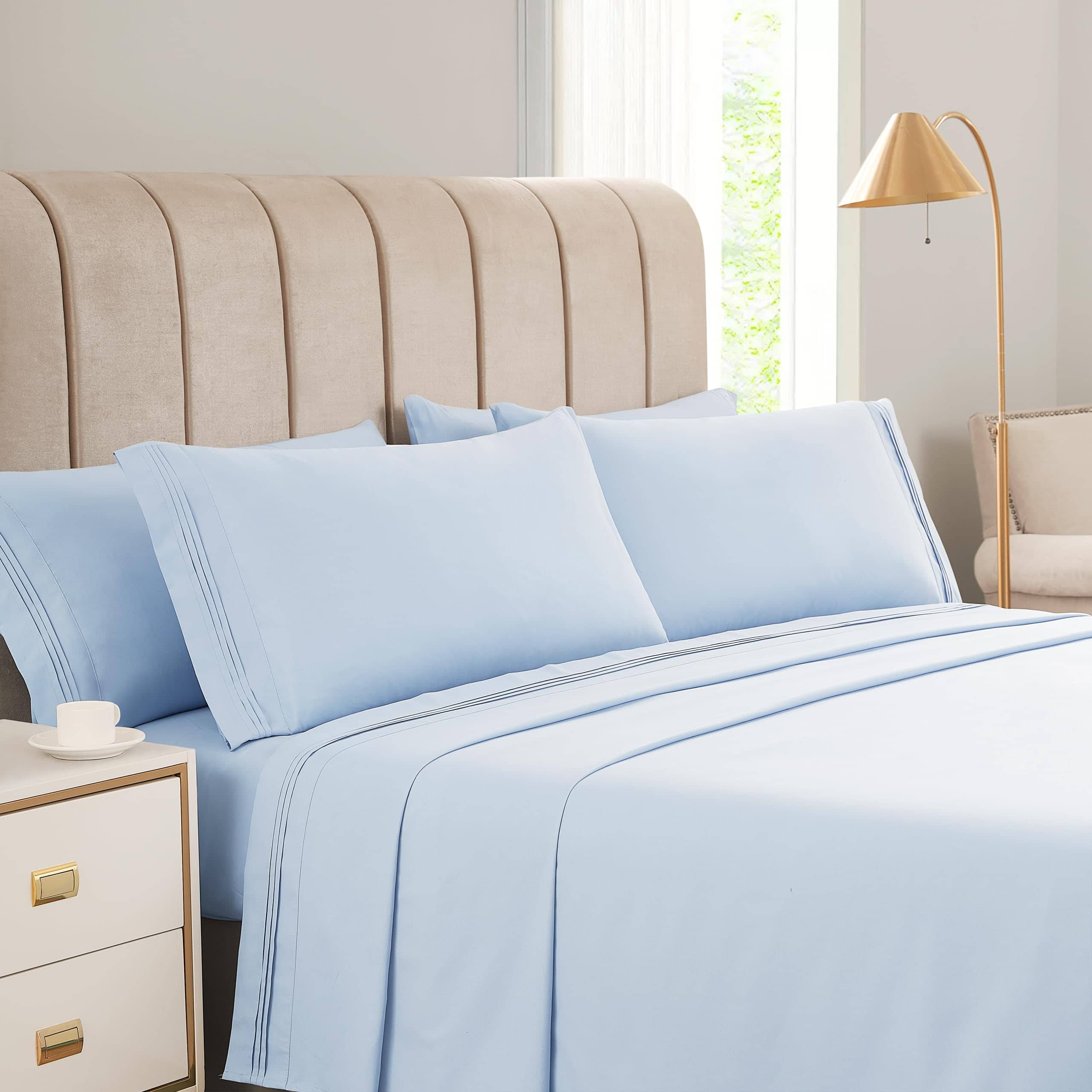 Juego de Sábanas KKN para Cama Queen - Set de 6 Piezas de