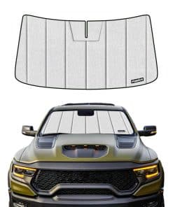 Pigenius Protector solar para parabrisas para Dodge Ram